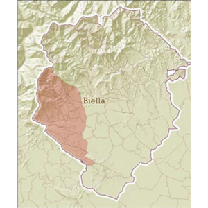 cartina della valle elvo